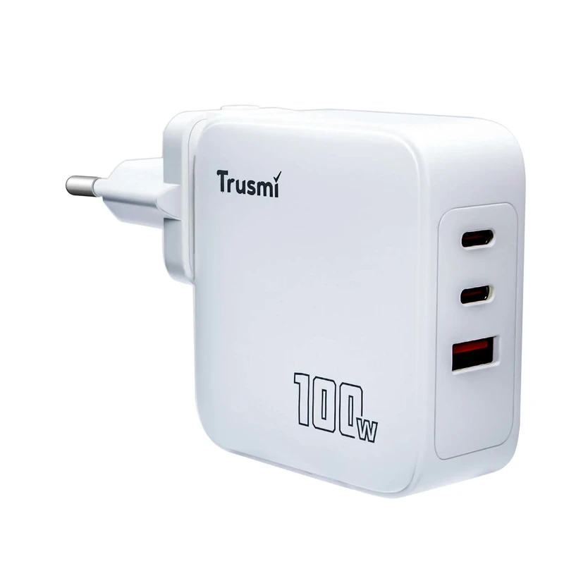 شارژر دیواری 100وات سه پورت تراسمی مدل CH22-03-(EU) 