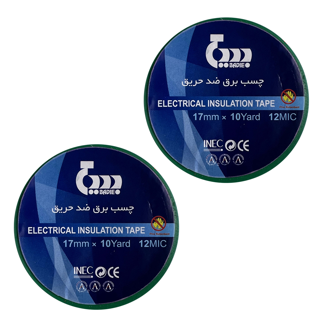 چسب برق بدیع مدل ضد حریق GR بسته دو عددی