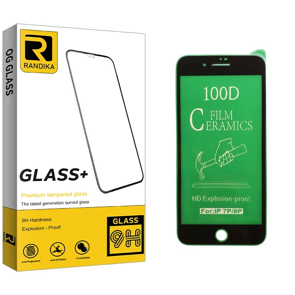 محافظ صفحه نمایش سرامیکی راندیکا مدل GLD مناسب برای گوشی موبایل اپل iPhone 8 Plus