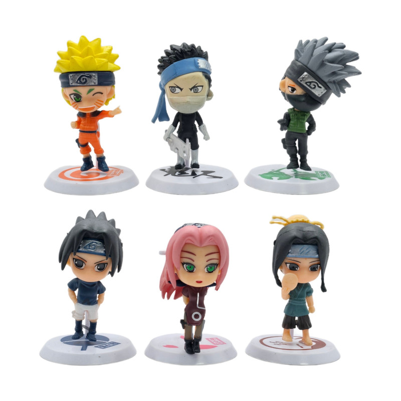 فیگور مدل انیمه ناروتو مجموعه 6 عددی