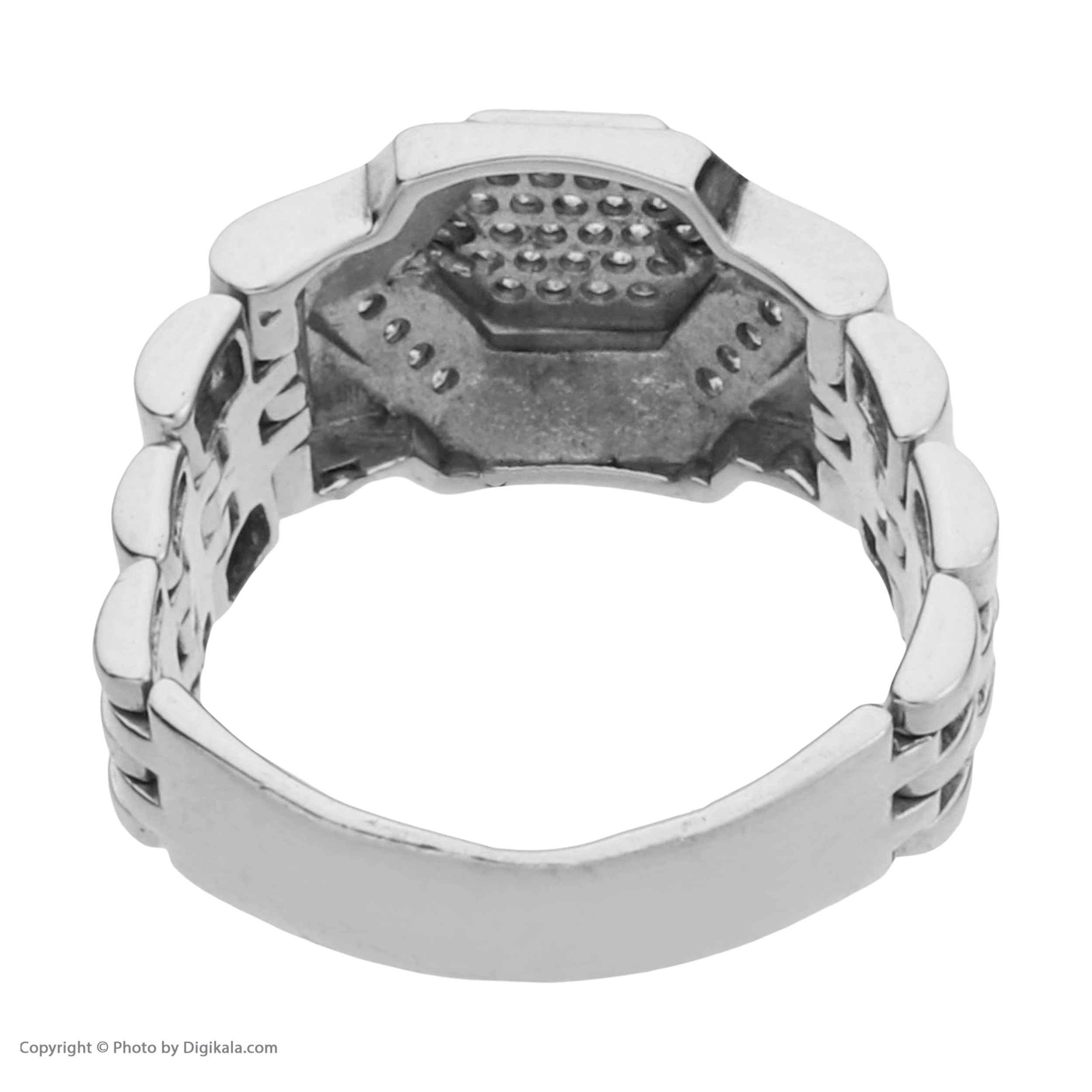 انگشتر طلا 18 عیار مردانه مایا ماهک مدل SR0572