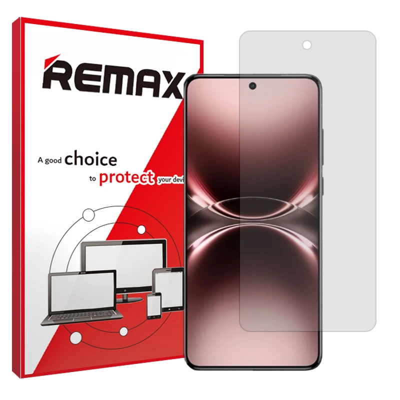 محافظ صفحه نمایش شفاف ریمکس مدل Resistant مناسب برای گوشی موبایل ویوو X200 Ultra