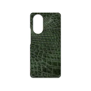 MAHOOT Green-Crocodile-Leather Cover Sticker for Honor 50