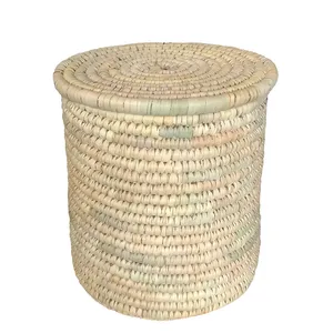 سطل برنج حصیری مدل استوانه ای کد AW-236