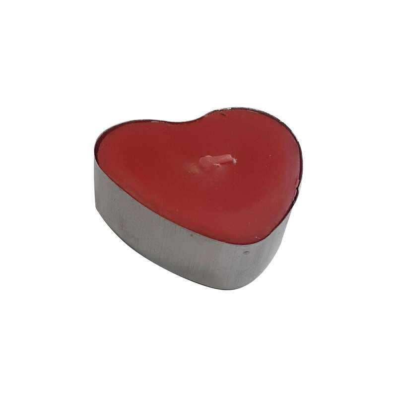 شمع مدل قلبی بسته 20 عددی