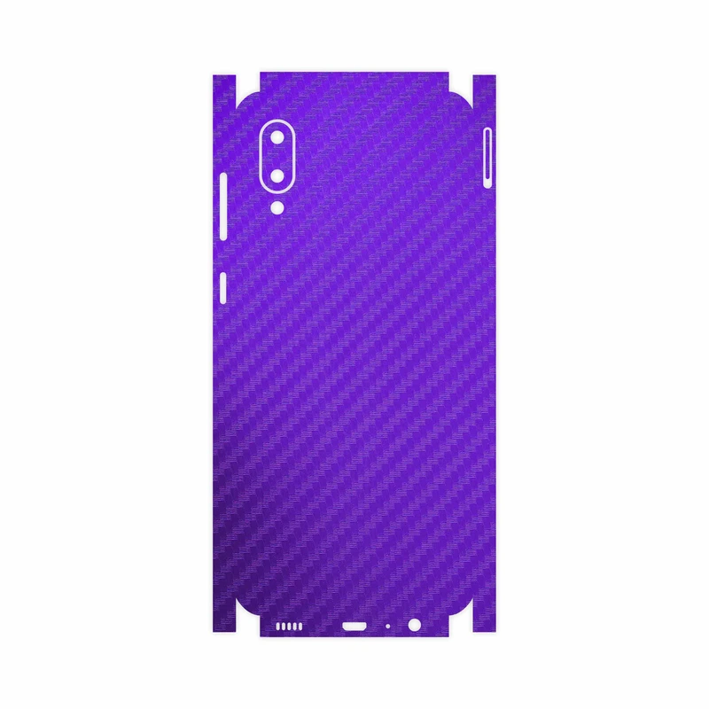 برچسب پوششی ماهوت مدل Purple-Fiber-FullSkin مناسب برای گوشی موبایل سامسونگ Galaxy A02