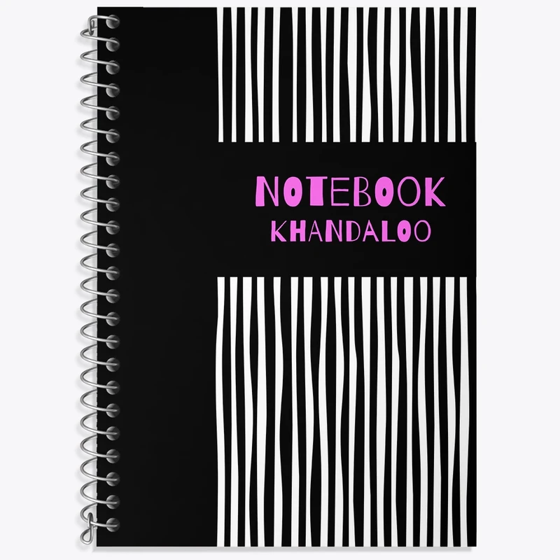 دفتر لغت 50 برگ خندالو طرح فانتزی کد N834