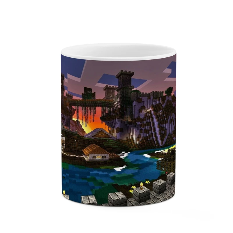 ماگ کاکتی طرح ماینکرافت minecraft مدل mgh41592