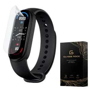 محافظ صفحه نمایش نانو گلس راک مدل WATCHTPU مناسب برای مچ بند هوشمند شیائومی Mi Smart Band 6