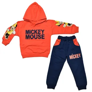 ست هودی و شلوار دخترانه مدل Mickey Mouse 4C