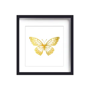 تابلو طلاکوب زرکات طرح پروانه مدل Butterfly