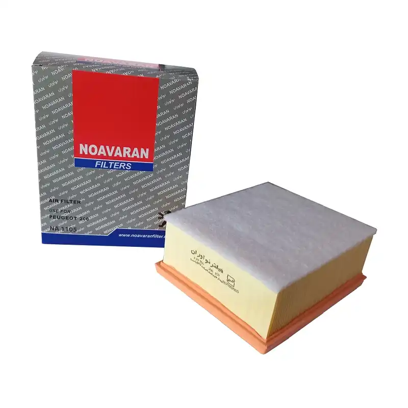 فیلتر هوا خودرو نوآوران مدل NA1105 مناسب برای پژو 206 تیپ 2 قدیم