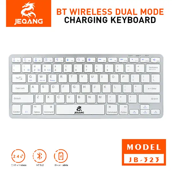 کیبورد بیسیم جکنگ مدل JB-323