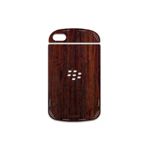 MAHOOT Red-Wood Cover Sticker for BlackBerry Q10