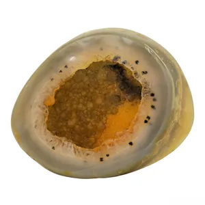 سنگ راف عقیق مدل ژئود کد A_AGHR2