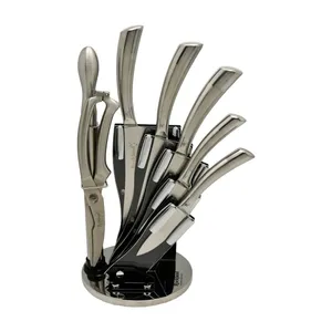 سرویس چاقو آشپزخانه 9 پارچه راکلند کد 3301