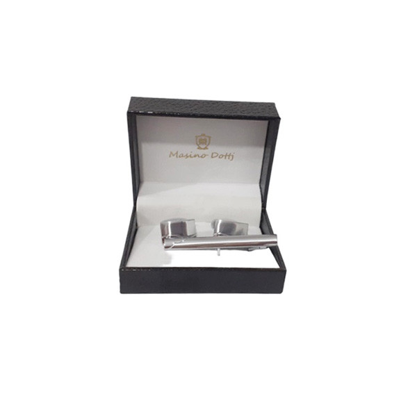 ست دکمه سردست و گیره کراوات مردانه مدل تی وی اف کد 48