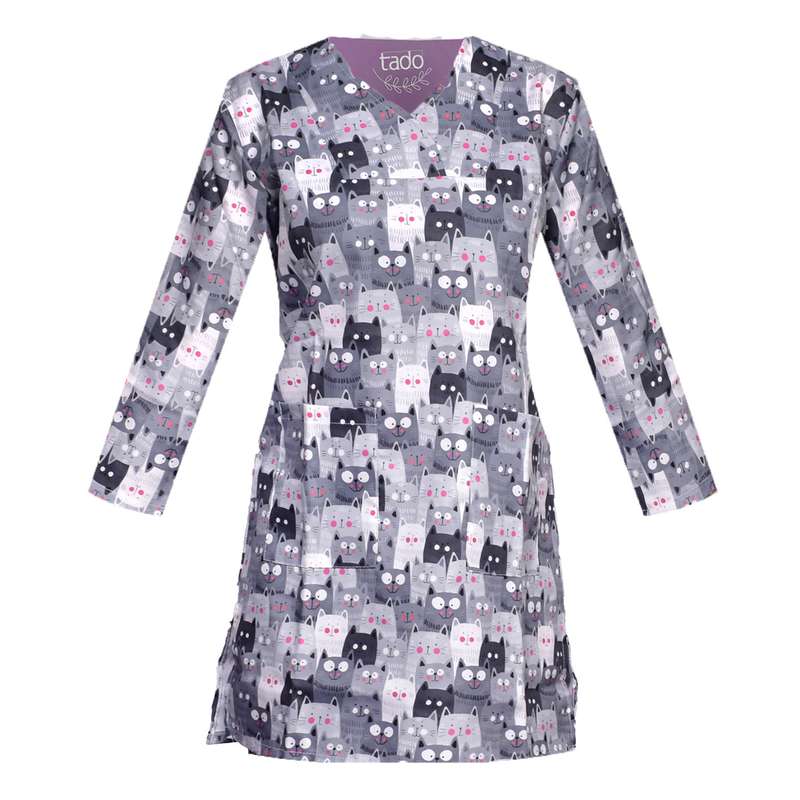 روپوش پزشکی زنانه تادو مدل RO14