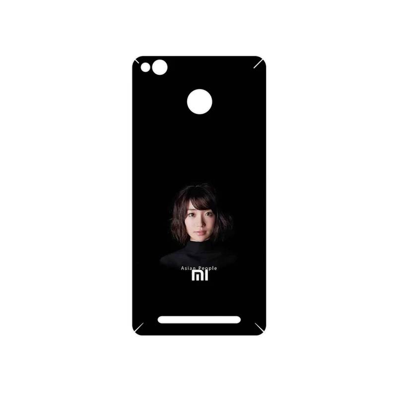 برچسب پوششی ماهوت مدل Portrait of an Asian Woman مناسب برای گوشی موبایل شیائومی Redmi 3 Pro
