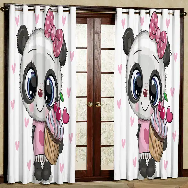 پرده مدل مخمل پانچی کد 6805 سایز 280x140 سانتی متر