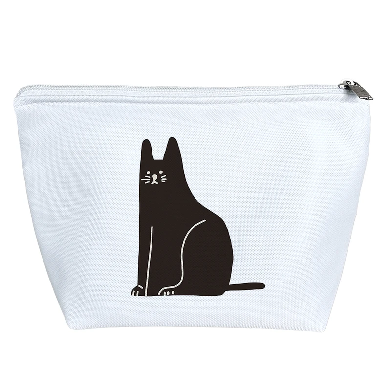 کیف لوازم آرایش دخترانه خندالو مدل گربه سیاه Black Cat کد 3588