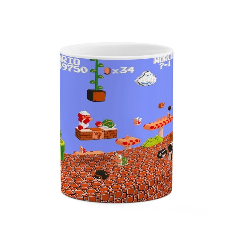 ماگ کاکتی مدل بازی سوپر ماریو Super Mario کد mgh30504
