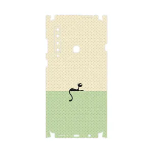 MAHOOT Minimal Internet Cat Icon-FullSkin Cover Sticker for Samsung Galaxy A9 2018