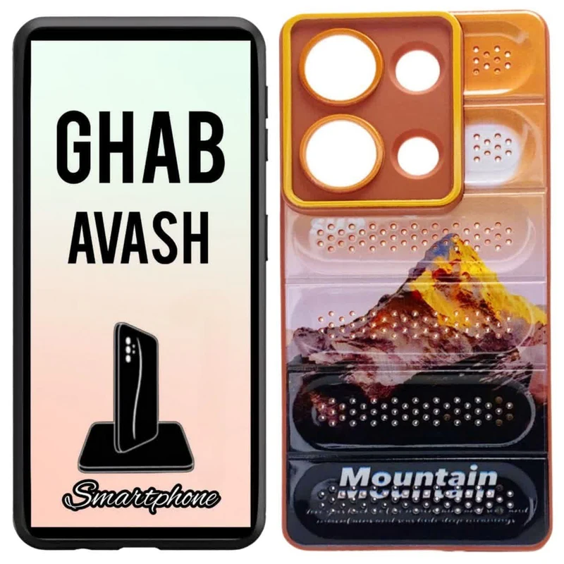 کاور قاب آوش طرح فانتزی مدل ژله ای 04 مناسب برای گوشی موبایل شیائومی REDMI NOTE13 4G