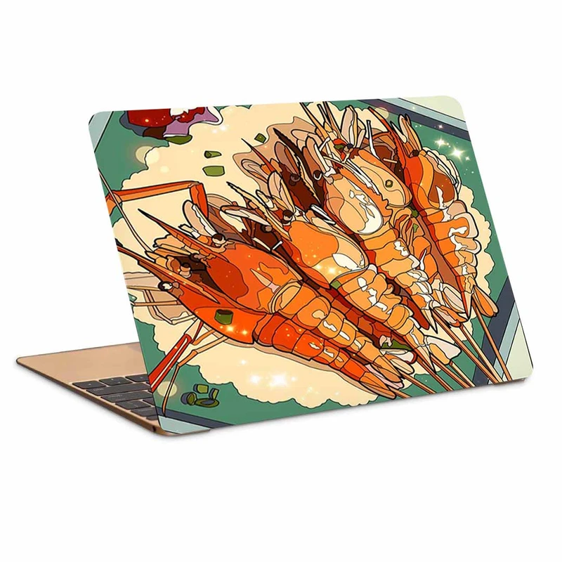 استیکر لپ تاپ طرح  میگو کد p-1231 مناسب برای لپ تاپ 15.6 اینچ