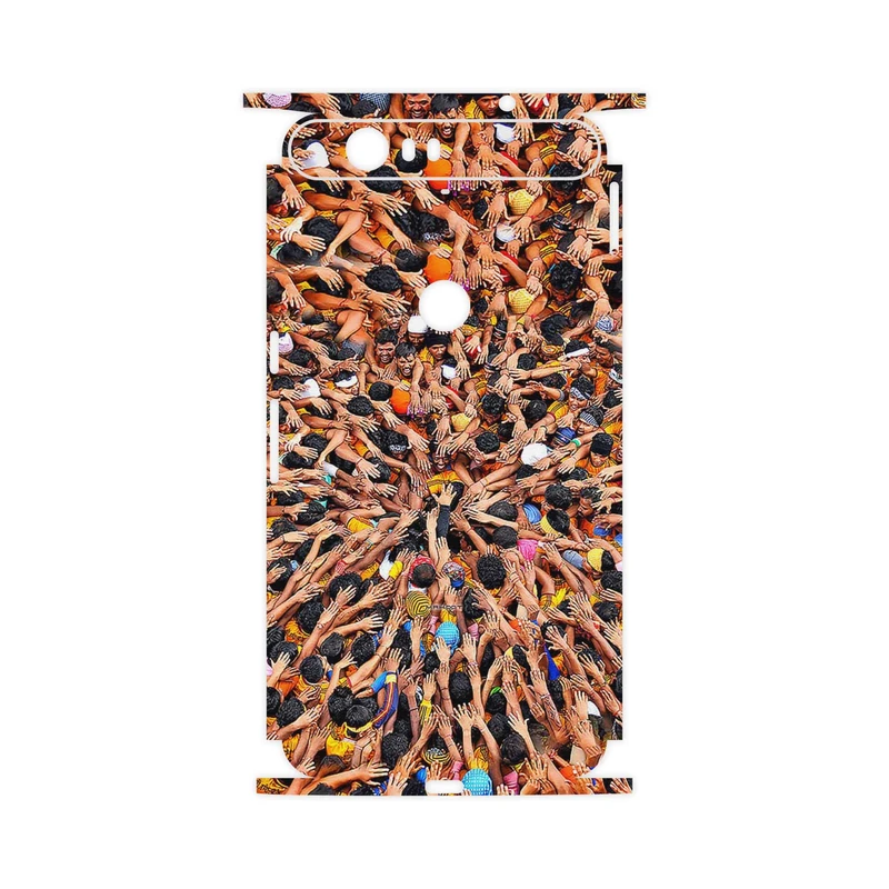برچسب پوششی ماهوت مدل Indian Celebration-FullSkin مناسب برای گوشی موبایل گوگل Nexus 6P