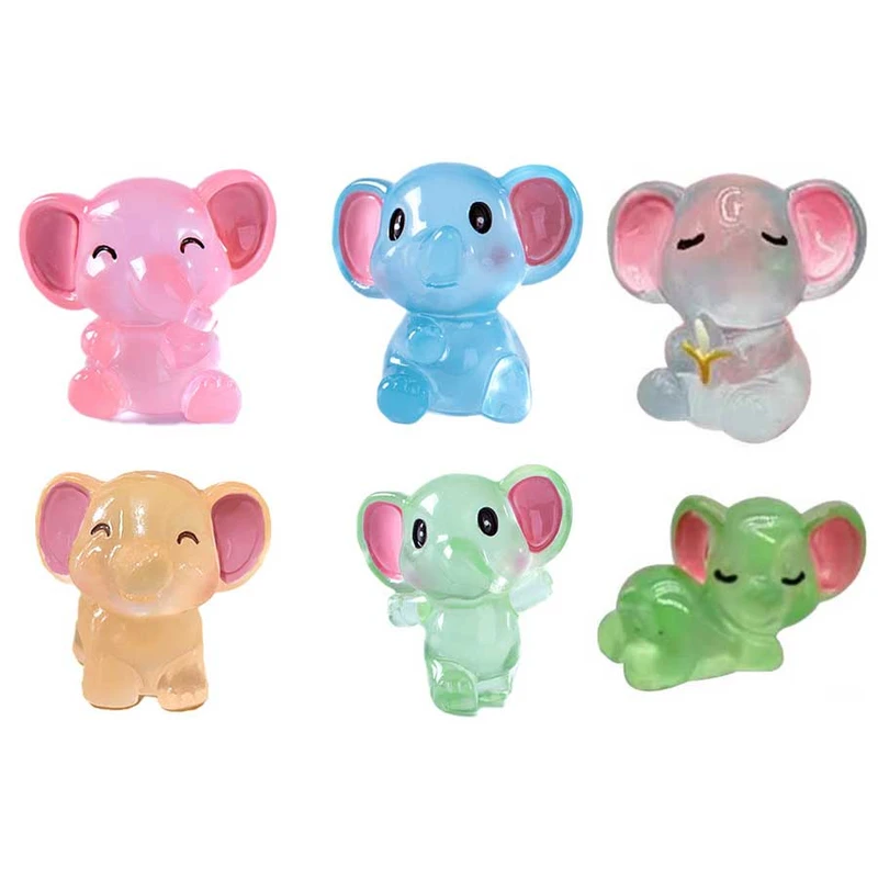 مجسمه مدل شبتاب  فیلی مجموعه 6 عددی