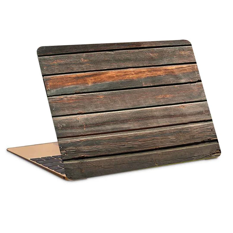 استیکر لپ تاپ طرح wood 35 کد c-1031مناسب برای لپ تاپ 15.6 اینچ