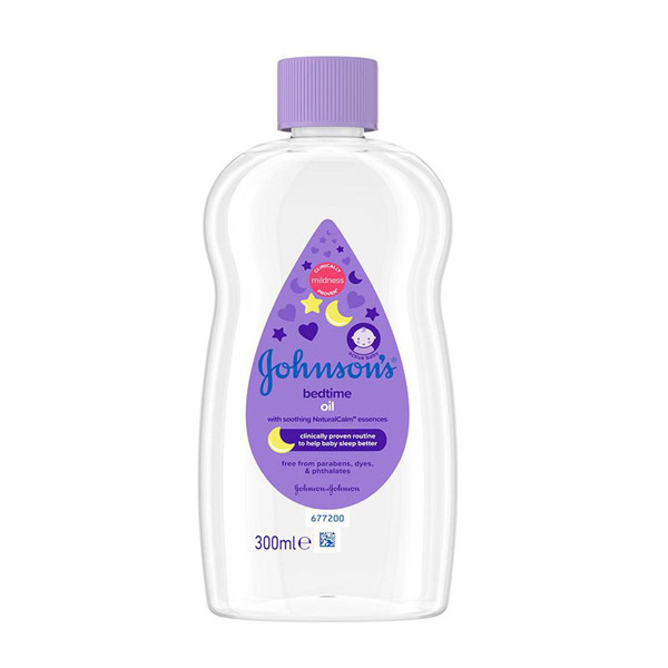 روغن بچه جانسون مدل Bedtime 12 حجم 300 میلی لیتر