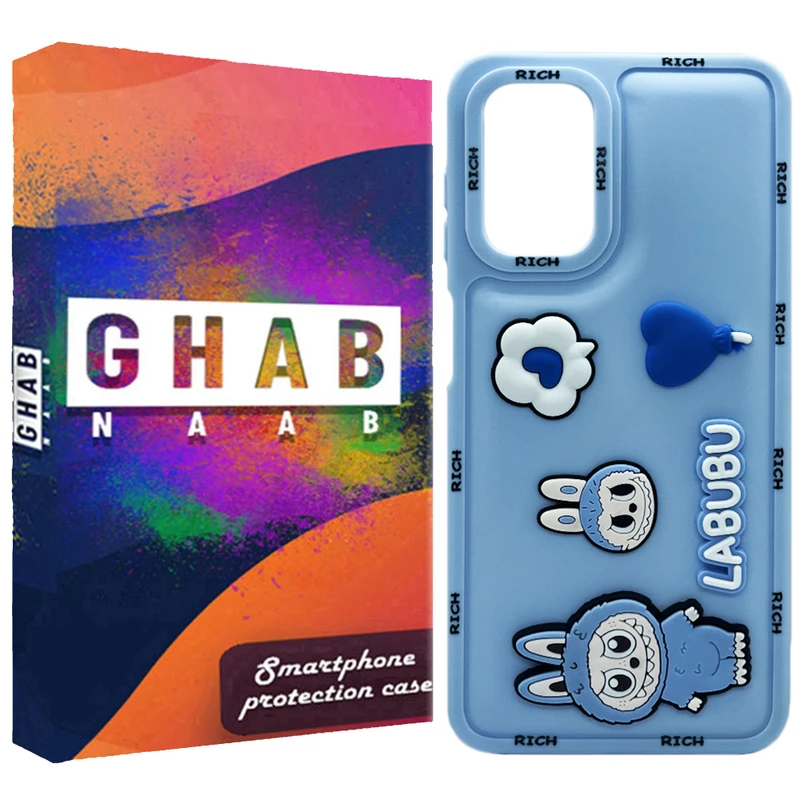 کاور قاب ناب طرح فانتزی دخترانه مدل Labubu مناسب برای گوشی موبایل سامسونگ Galaxy A13 4G / A23 4G