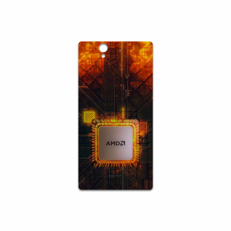 برچسب پوششی ماهوت مدل AMD Brand مناسب برای گوشی موبایل سونی Xperia X