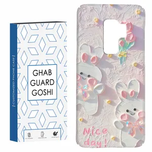 کاور قاب گارد گوشی طرح گل کد Dimo-214 مناسب برای گوشی موبایل سامسونگ Galaxy S9 plus