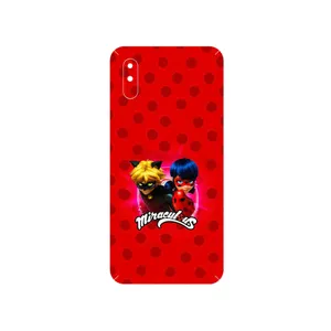 MAHOOT Ladybug and Cat Noir Cover Sticker for Xiaomi Redmi 9i Sport