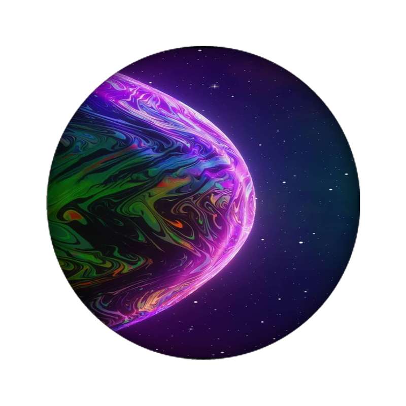 استیکر تزئینی موبایل مدل ماه کد 4625