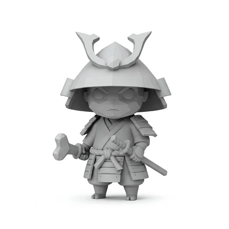 فیگور مدل سامورایی ارتفاع 12 سانتی متر