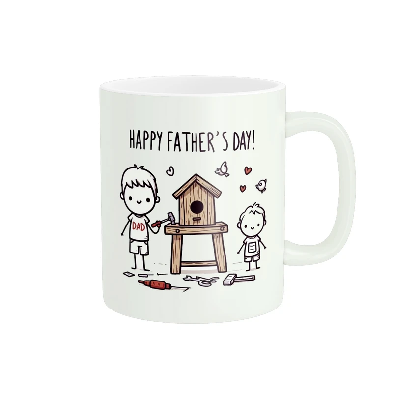 ماگ پادآفرین مدل روز پدر روز مرد همسر کد PM1330