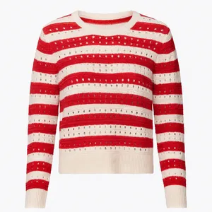 پلیور یقه گرد زنانه اسمارا مدل Z-TSA54