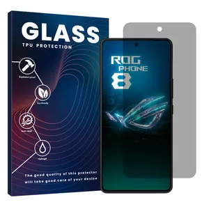 Glass Resistant model privacy screen protector suitable for Asus ROG Phone 8 mobile phone