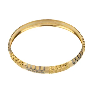 النگو طلا 18 عیار دخترانه گالری یار طلا کد AL52-G-0