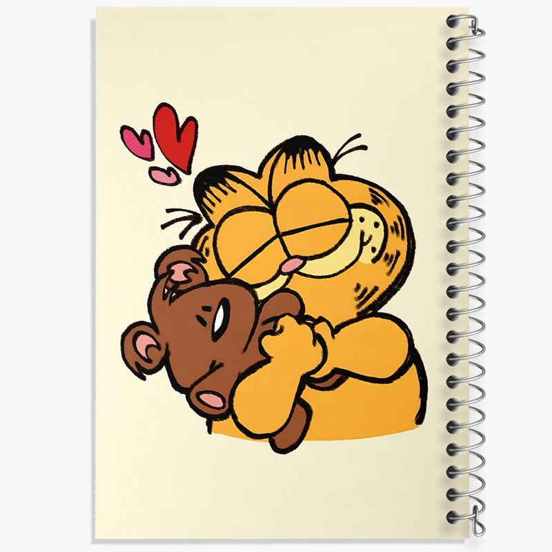 دفتر نقاشی 50 برگ خندالو طرح گارفیلد (Garfield)  کد N5074