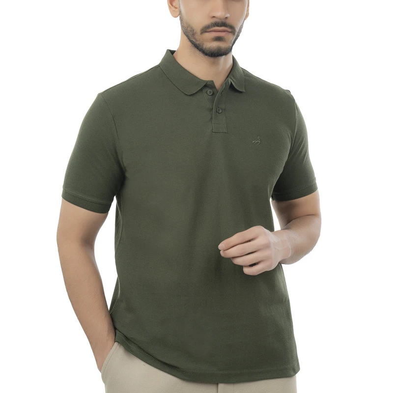 پولوشرت آستین کوتاه یقه برگردان مردانه مدل BM-NB-12312373