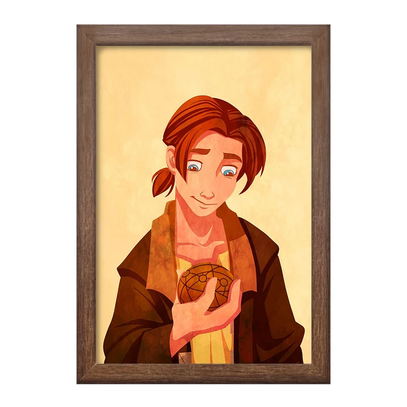 تابلو خندالو طرح انیمیشن سیاره گنج Treasure Planet  کد 13763