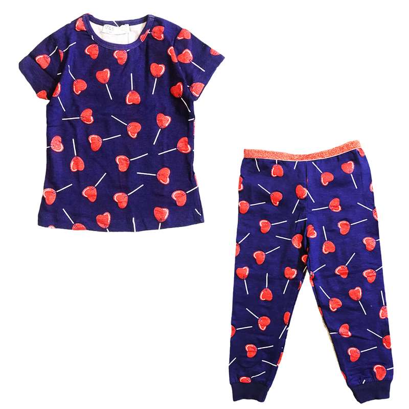 ست تی شرت و شلوار نوزادی ام اند اس مدل L.K.368