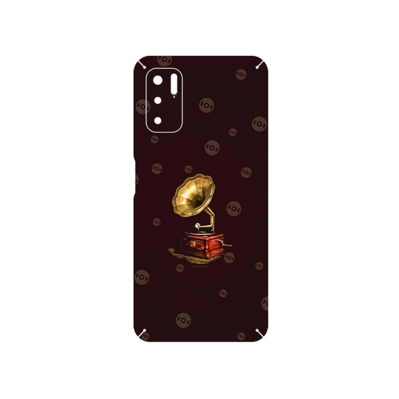 برچسب پوششی ماهوت مدل Gramophone Nostalgia مناسب برای گوشی موبایل شیائومی Redmi Note 10 5G