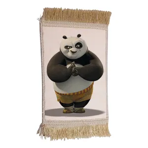 فرش ماشینی دیوارکوب مدل پاندا کونگ فو کار کد 19