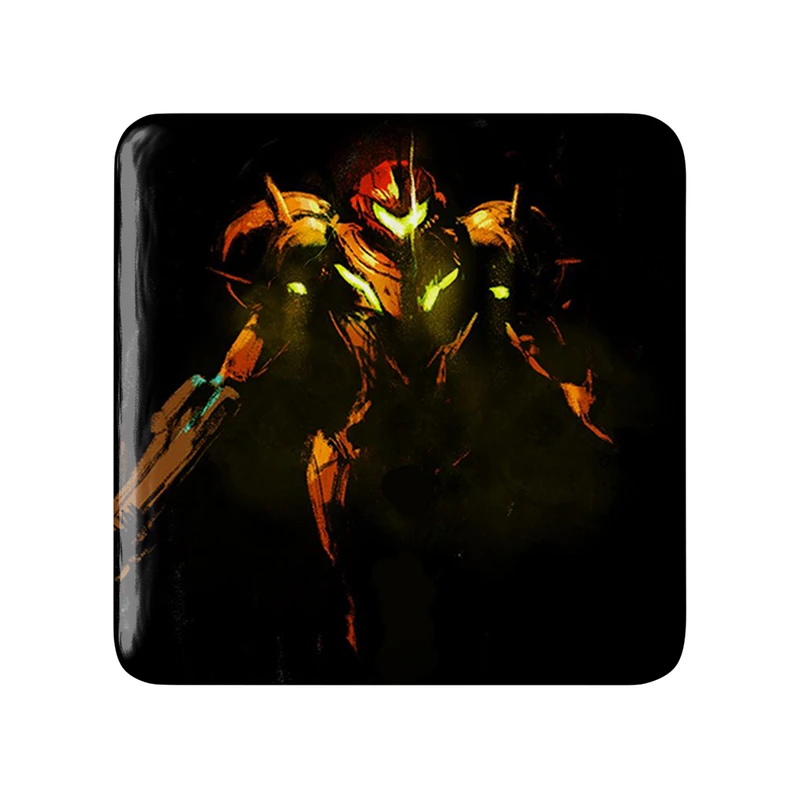 مگنت خندالو طرح بازی متروید (Metroid) مدل مربعی کد 35651